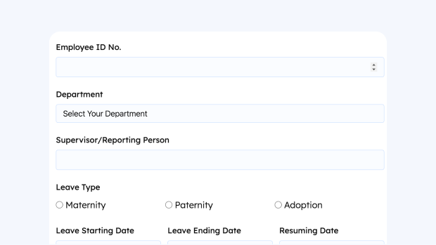 Parental Leave Request Form Templaye