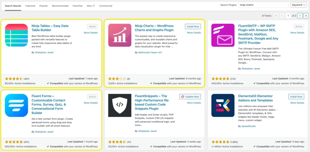 Add New Plugin- Fluent Forms Dashboard