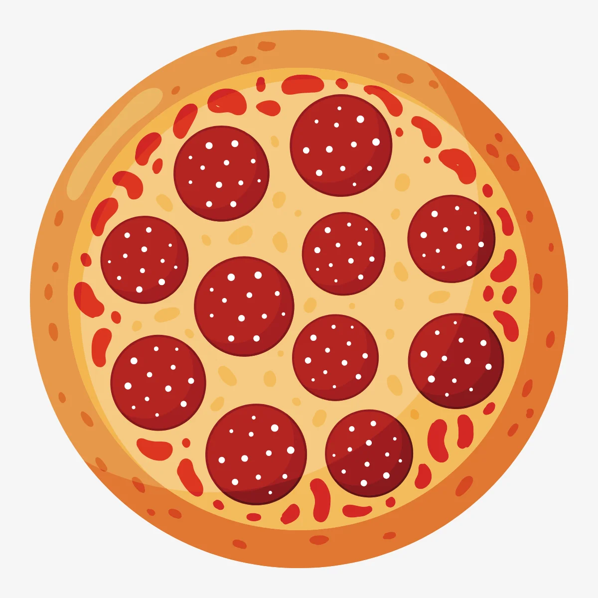 Pepperoni pizza