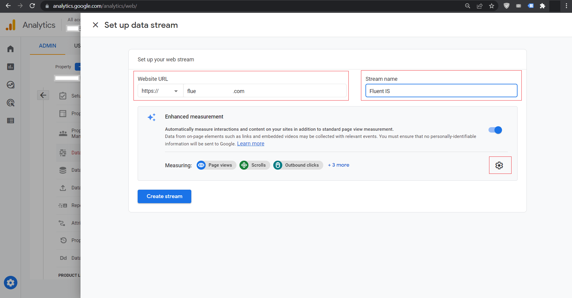 gtm setup stream wpmn 67 56283
