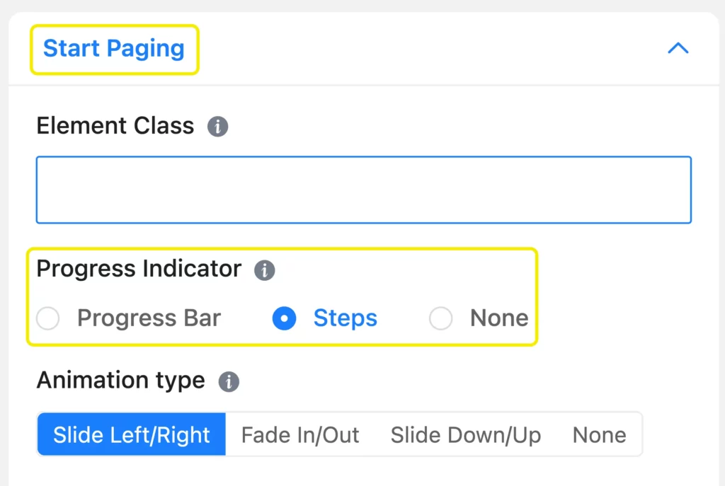 Progress Bar- Fluent Forms multi-step forms