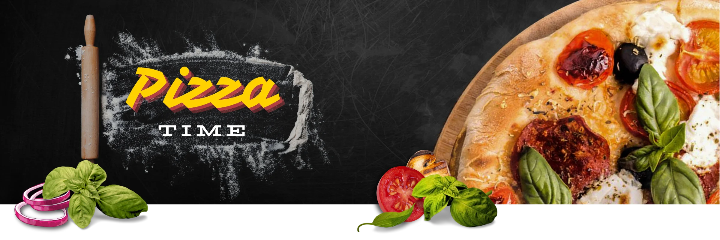 Pizza order form header image