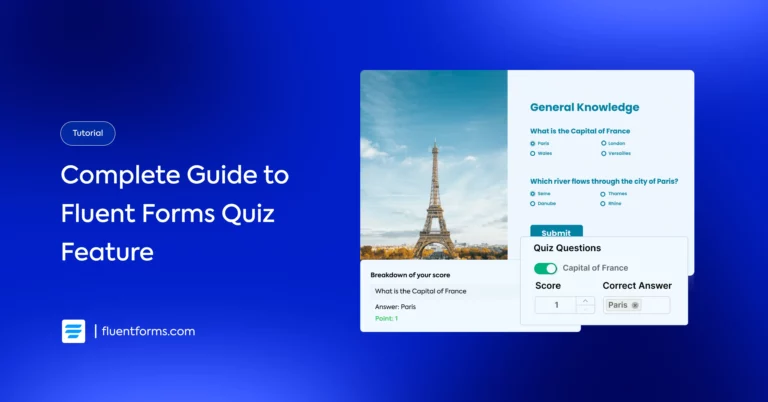 Complete Guide to Fluent Forms Quiz Feature fixed 28234