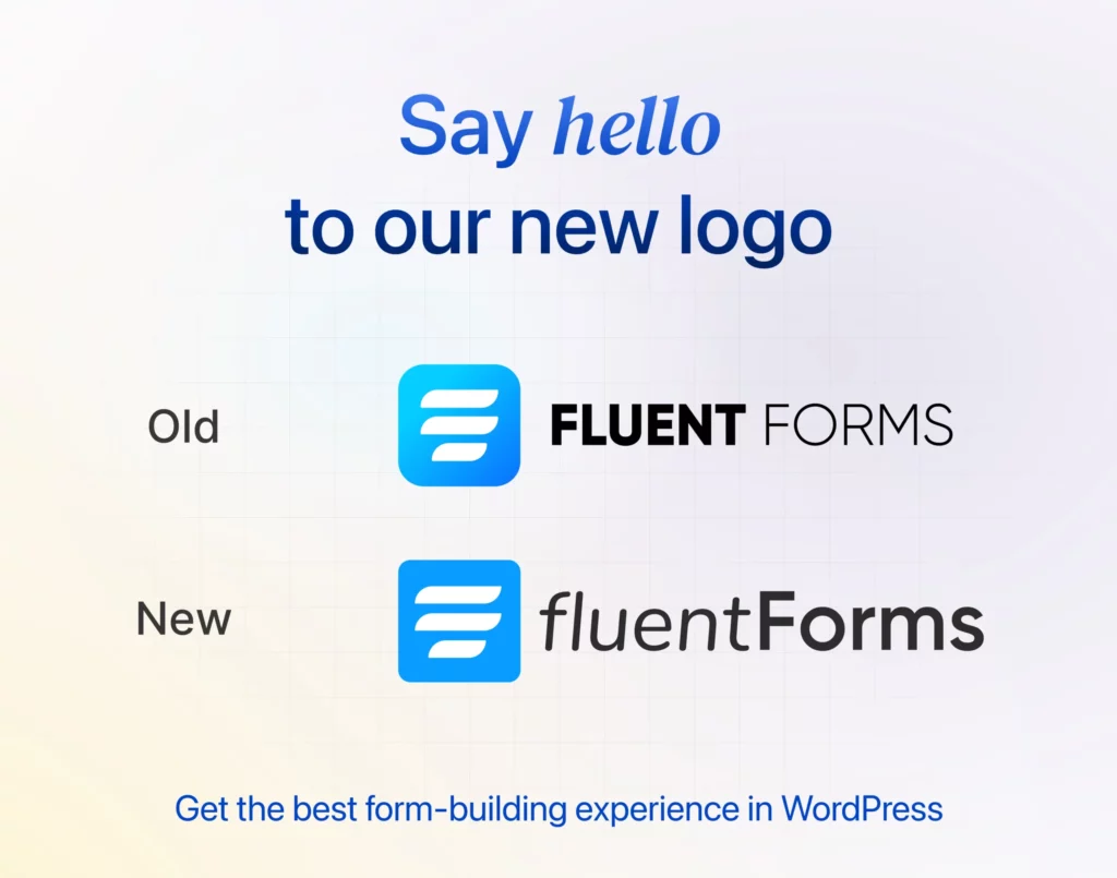 Fluent Forms new logo