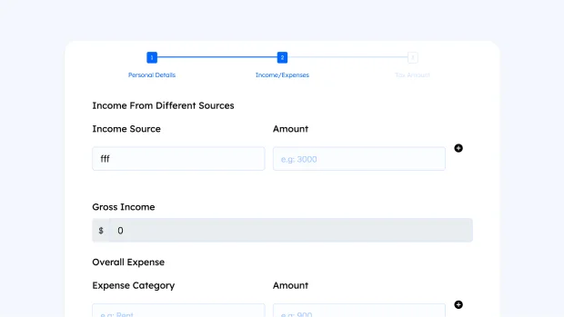 Financial Statement Form image
