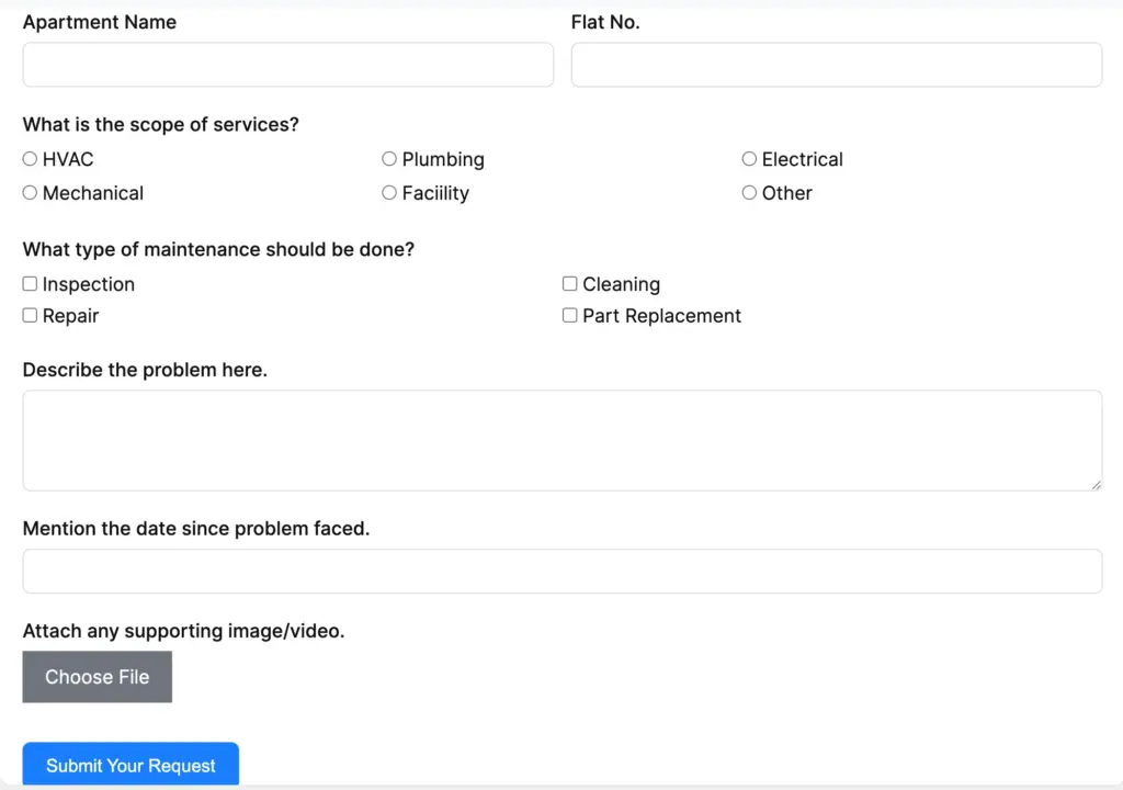 WordPress drag-and-drop form builder plugin, Fluent Forms contains radio field, multi-container, checkbox, text input, file upload, etc essential form fields.