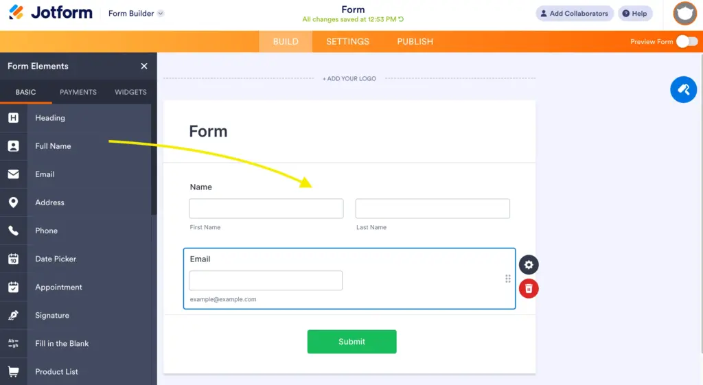 Jotform-Builder