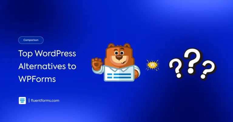 Best WPForms alternative Fluent Forms and others