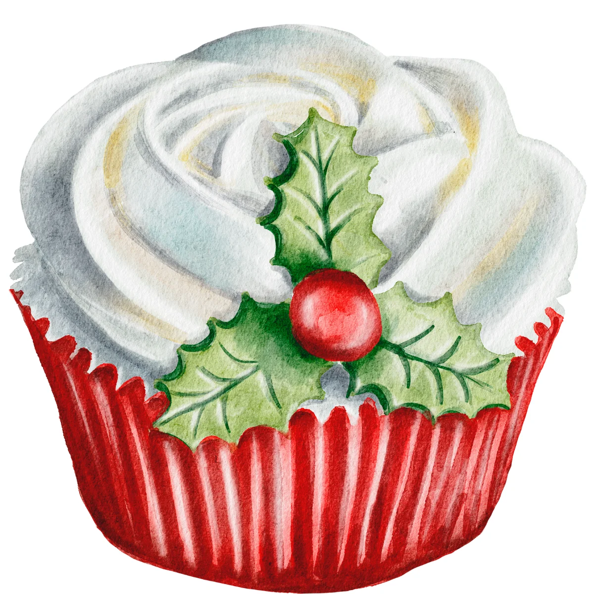Christmas Snow Muffin