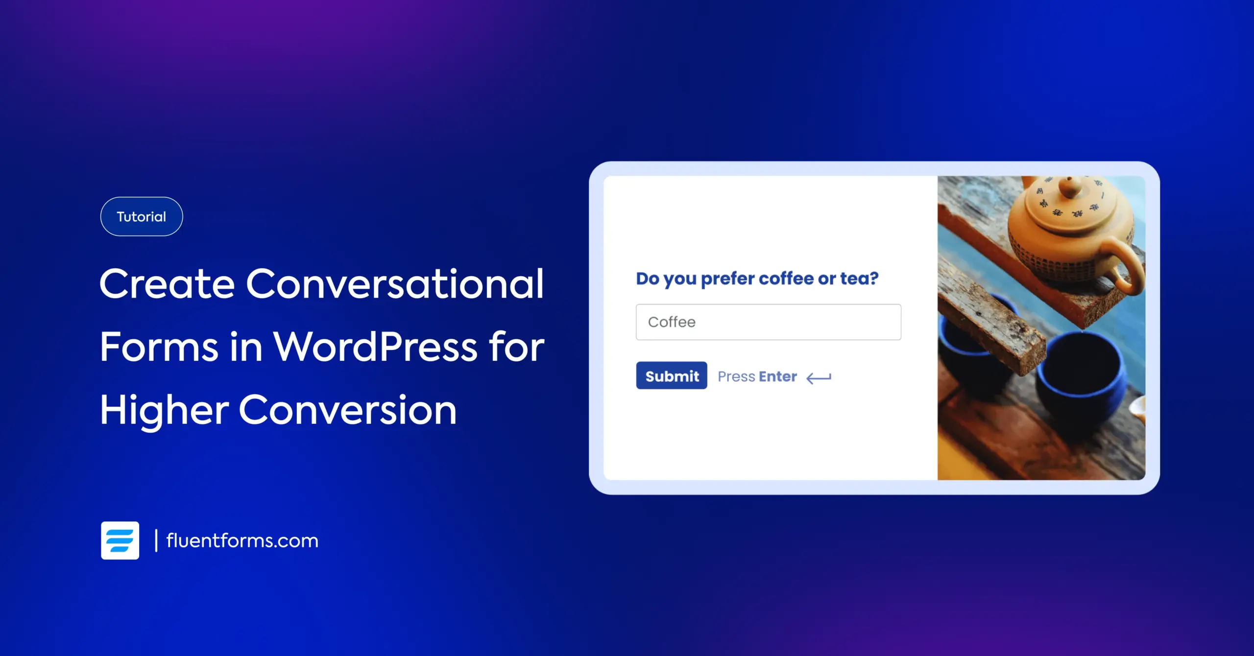 How to create a conversational form in WordPress