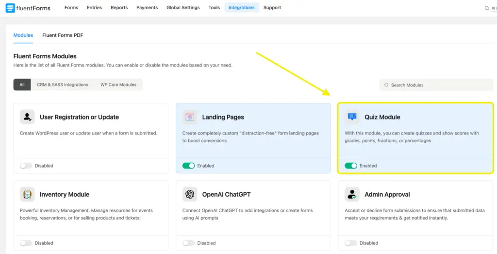 Quiz module newlogo 61983