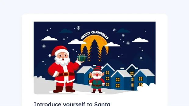 Secret Santa Questionnaire template and inspiration