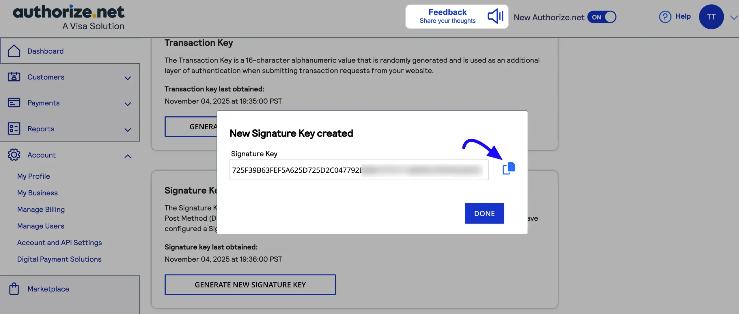 new signature key created 07 scaled 61216