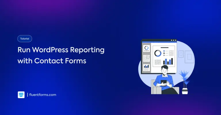 How to run wordpress reporting with contact form entries.