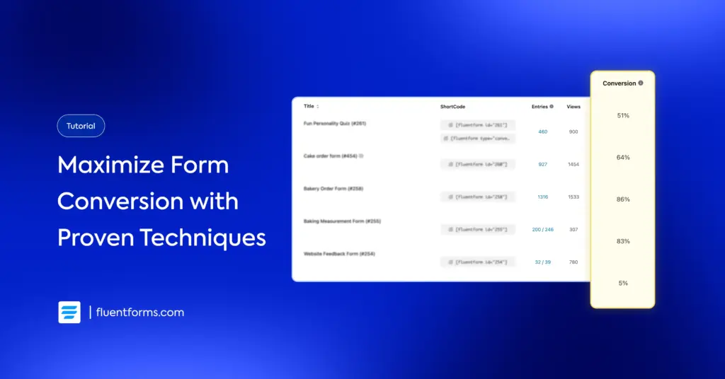 Maximise Form Conversion with Proven Techniques (1)