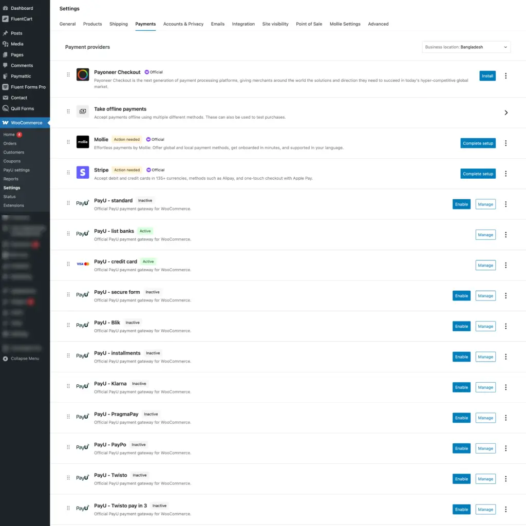 PayU GPO Payment for WooCommerce - payment add-on for Woocommerce