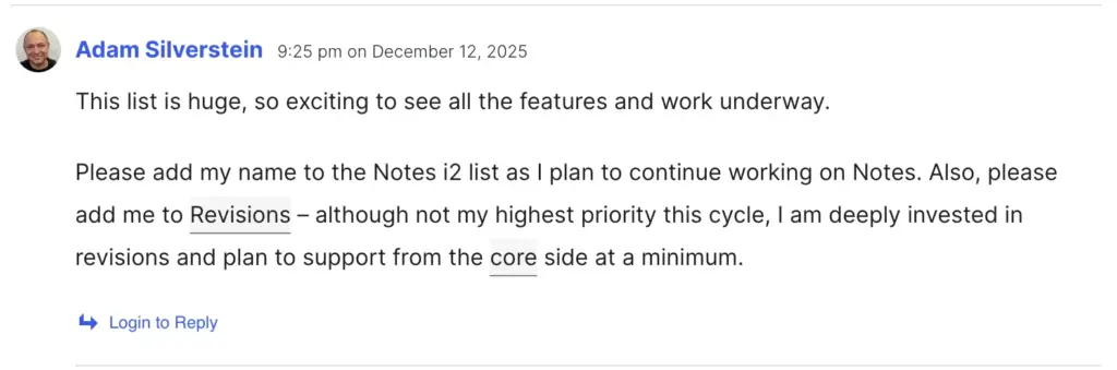 WordPress 7.0 updates  -  community discussion