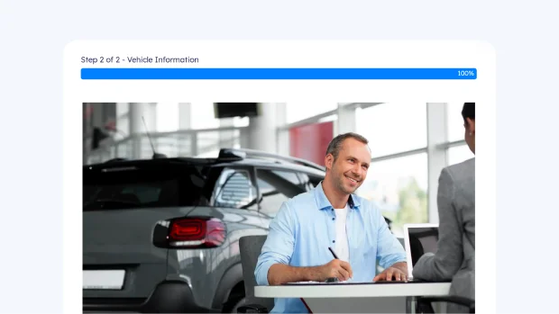 Vehicle Registration form template for free