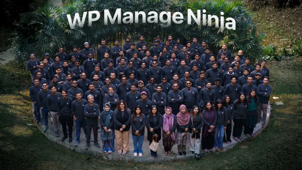 WPManageNinja official team photo