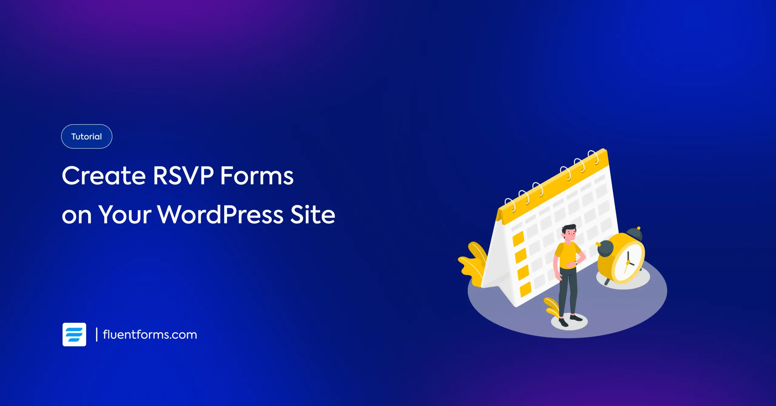 Create WordPress RSVP forms using Fluent Forms and get responses from your guests.