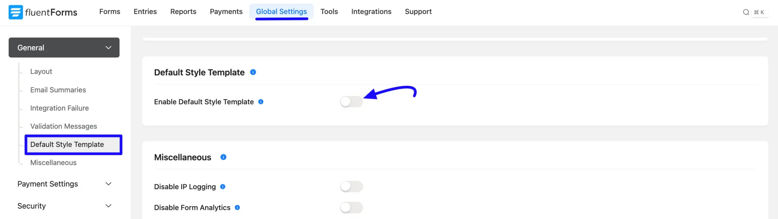 enable dfault style template 1 scaled 64692
