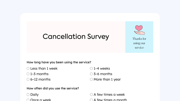 Cancellation survey thumbnail