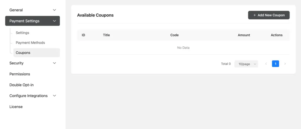 add coupon codes to WordPress using Fluent Forms