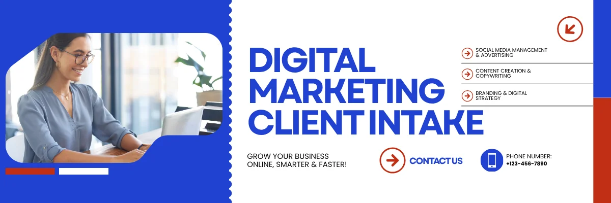 Digital marketing banner