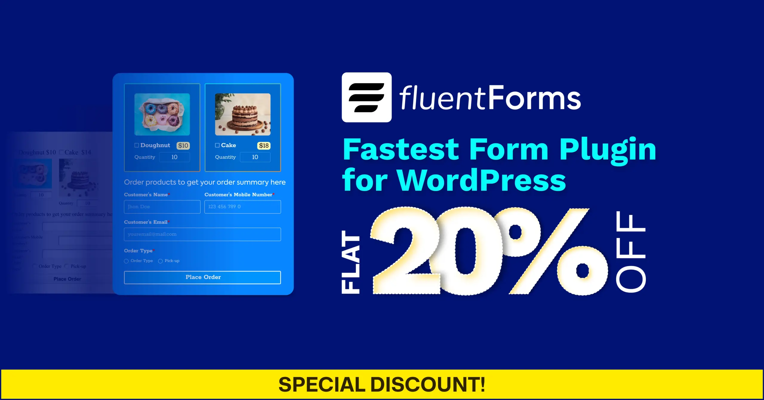 Fluent Forms Special Discount 20 scaled 70659