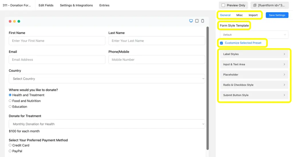 Implement advanced form styler on your forms.