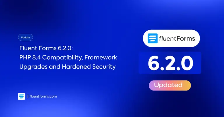Fluent Forms Free & Pro 6.2.0