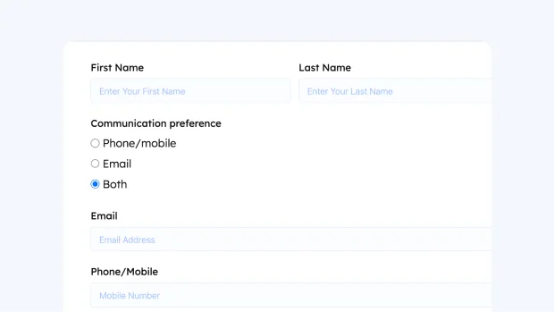 Simple Guest List Form 30934
