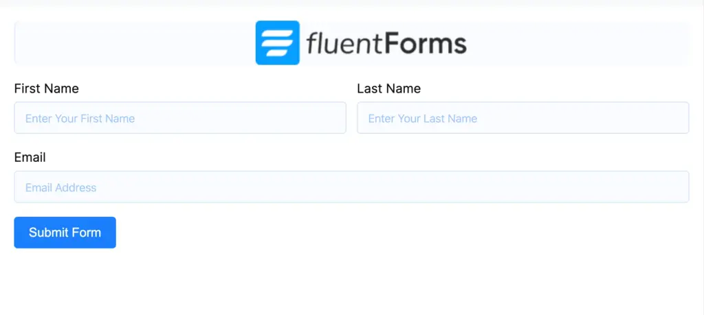 Form preview with custom HTML field