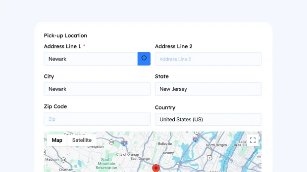 Car Rental Form