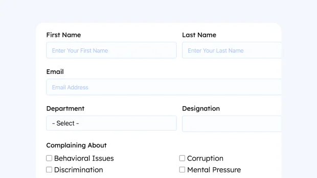 Employee Complaint Form WordPress