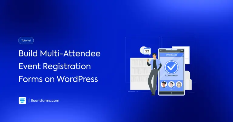 Multi-Attendee Event Registration form WordPress