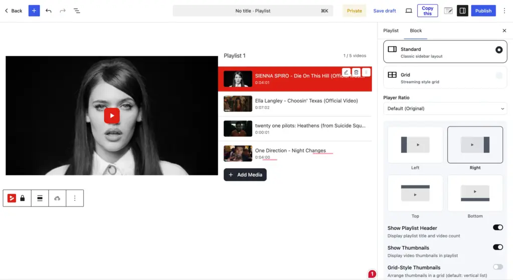 FluentPlayer playlists to Keep Viewers Watching