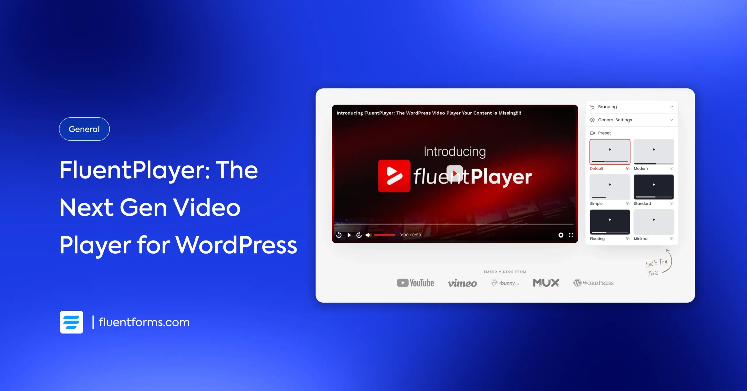 FluentPlayer: The Next Gen Video Player for WordPress feature image