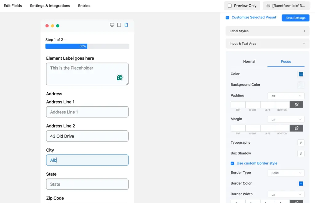 Improve Color Contrast With Fluent Forms' Advanced Form Styler
