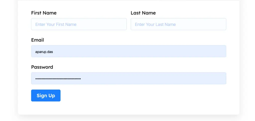 Membership Sign up form by Fluent Forms