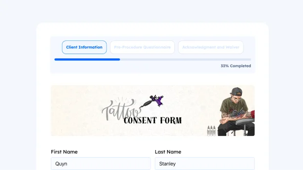 Tattoo Consent Form thumb