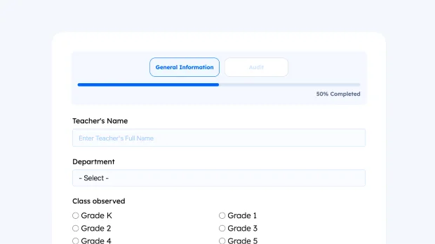 Teacher Evaluation Form feature image