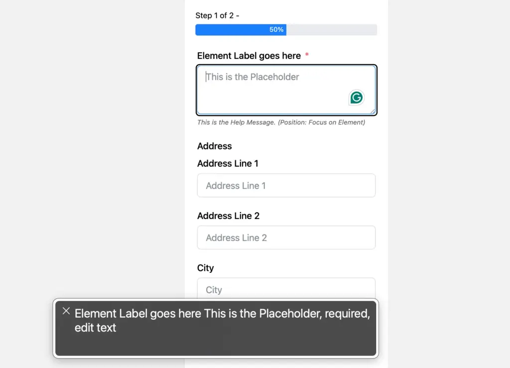 Test your form with a screen reader