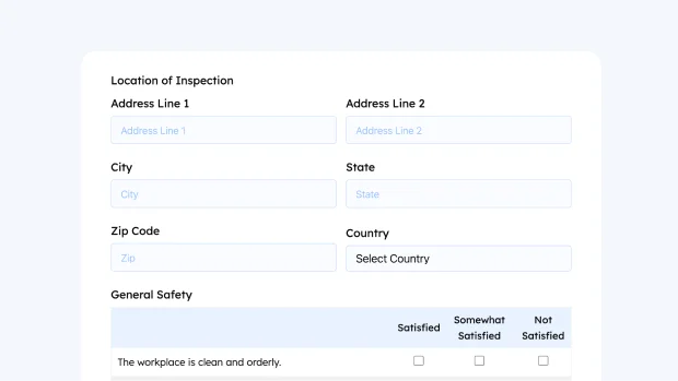 Workplace Safety Inspection Checklist preview
