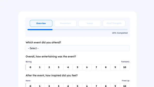 Event Feedback Form thumb