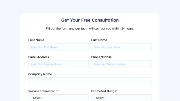 Lead Generation form thumb 30934