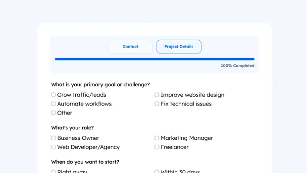 lead qualification Form thumb