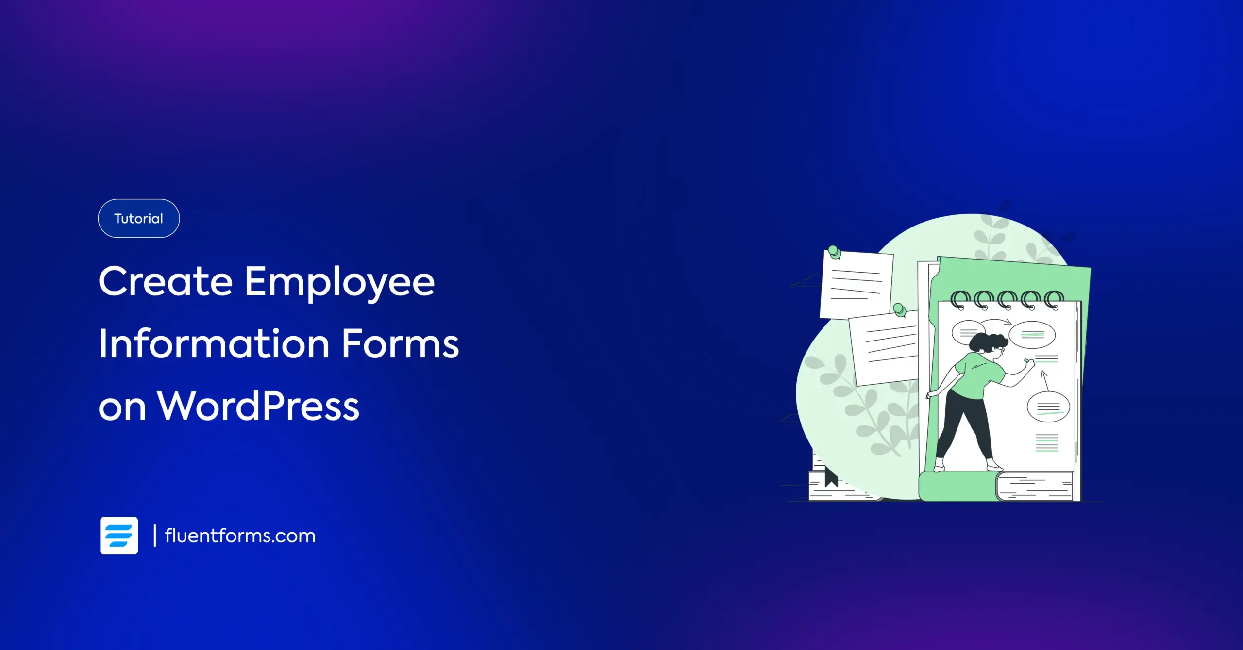 How to create an employee information form on WordPress.