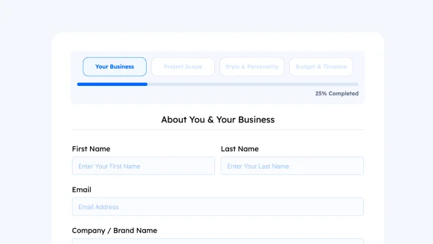 logo design questionnaire form thumb