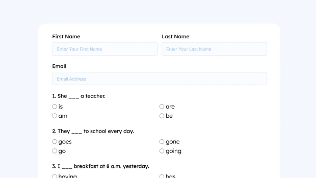 Placement Test Form thumb